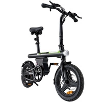 isinwheel CityGlide U1 foldbar elcykel - 500W effekt | 7.8Ah batteri | 20mph hastighed | 28mi rækkevidde