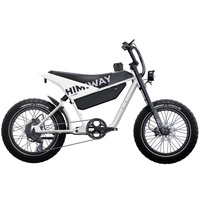 Himiway C5 Ultra Electric Motorcycle - 1200W Power | 20Ah Battery | 28mph Speed | 80mi Range