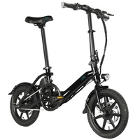 Fiido D3 Pro Mini Foldable Electric Bike - 250W Power | 7.8Ah Battery | 15.5mph Speed | 37mi Range