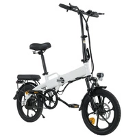 isinwheel Ultra Fører U3 Elcykel - 500W effekt | 7.8Ah batteri | 20mph hastighed | 50mi rækkevidde