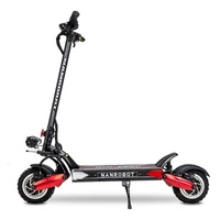 Nanrobot LS7+ Electric Elektrisk scooter | Ekstrem ydeevne | 2400W (4800W Peak) Power | 55mph Speed | 40Ah Battery | 45mi Range | Dual Motor Design | High Performance Transport
