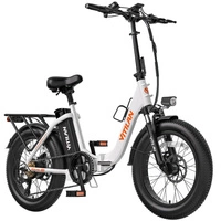 Vitilan U3 foldbar elektrisk cykel - 750W effekt | 13Ah batteri | 28mph hastighed | 45mi rækkevidde