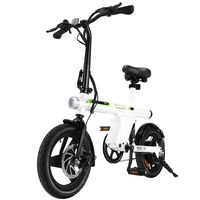 isinwheel CityGlide U1 foldbar elcykel - 500W effekt | 7.8Ah batteri | 20mph hastighed | 28mi rækkevidde