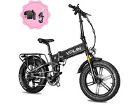 Vitilan I7 Pro 3.0 foldbar elektrisk cykel - 750W effekt | 16Ah batteri | 28mph hastighed | 55mi rækkevidde