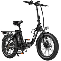 Vitilan U3 foldbar elektrisk cykel - 750W effekt | 13Ah batteri | 28mph hastighed | 45mi rækkevidde
