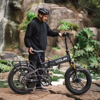 Vitilan I7 Pro 3.0 foldbar elektrisk cykel - 750W effekt | 16Ah batteri | 28mph hastighed | 55mi rækkevidde