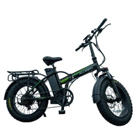 Allegro City Fold foldbar elektrisk cykel - 1000W strøm | 20Ah batteri | 30mph hastighed | 80mi 
