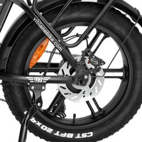 Vitilan U7 foldbar elektrisk cykel - 750W effekt | 20Ah batteri | 28mph hastighed | 65mi rækkevidde