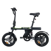 isinwheel CityGlide U1 foldbar elcykel - 500W effekt | 7.8Ah batteri | 20mph hastighed | 28mi rækkevidde