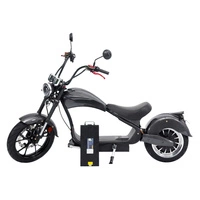Ampride Chopper Electric Bike - 2000W Power | 30Ah Battery | 34mph Speed | 37mi Range