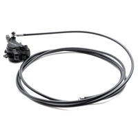 Nutt hydraulisk bremsekaliber med bremseledning