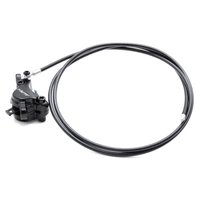 Nutt hydraulisk bremsekaliber med bremseledning