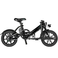 Fiido D3 Pro Mini Foldable Electric Bike - 250W Power | 7.8Ah Battery | 15.5mph Speed | 37mi Range