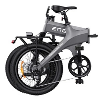 ENGWE C20 Pro foldbar elcykel - 850W effekt | 19.2Ah batteri | 30mph hastighed | 93mi rækkevidde