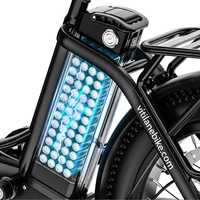 Vitilan U3 foldbar elektrisk cykel - 750W effekt | 13Ah batteri | 28mph hastighed | 45mi rækkevidde