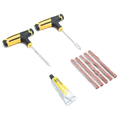 Slangeløst dækreparationssæt