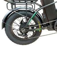 Allegro City Fold Pro foldbar elcykel - 1000W effekt | 20Ah batteri | 30mph hastighed | 162mi rækkevidde