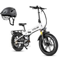 Vitilan I7 Pro 3.0 foldbar elektrisk cykel - 750W strøm | 20Ah batteri | 28mph hastighed | 65mi rækkevidde
