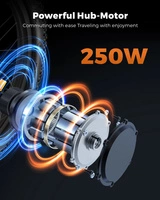 ENGWE T14 foldbar elcykel - 600W effekt | 10Ah batteri | 30mph hastighed | 50mi rækkevidde