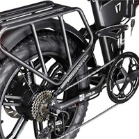 I7 Pro 3.0 foldbar elektrisk cykel - 1200W effekt | 20Ah batteri | 28mph hastighed | 65mi rækkevidde