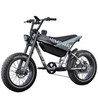 Himiway C5 Ultra Electric Motorcycle - 1200W Power | 20Ah Battery | 28mph Speed | 80mi Range