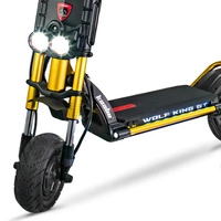 Kaabo Wolf King GT Pro Electric Elektrisk scooter | Extreme Performance | 4000W (6500W Peak) Power | 62mph Speed | 35Ah Battery | 55mi Range | Dual Motor Design | Ultimate Sport Transport