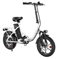 isinwheel Step Pro U4 elcykel - 500W effekt | 10.4Ah batteri | 22mph hastighed | 55mi rækkevidde