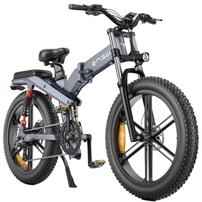 ENGWE X26 foldbar elcykel - 1200W effekt | 19.2Ah batteri | 31mph hastighed | 62mi rækkevidde