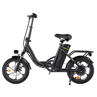 isinwheel Step Pro U4 elcykel - 500W effekt | 10.4Ah batteri | 22mph hastighed | 55mi rækkevidde