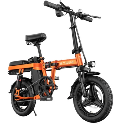 ENGWE T14 foldbar elcykel - 600W effekt | 10Ah batteri | 30mph hastighed | 50mi rækkevidde