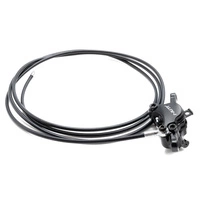 Nutt hydraulisk bremsekaliber med bremseledning