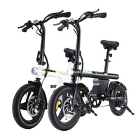 isinwheel CityGlide U1 foldbar elcykel - 500W effekt | 7.8Ah batteri | 20mph hastighed | 28mi rækkevidde
