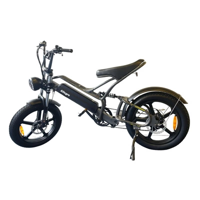 Allegro City Chopper Hydraulisk bremse 30 km/t Fuld affjedring Ebike