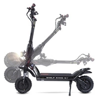 Kaabo Wolf King GT Pro Electric Elektrisk scooter | Extreme Performance | 4000W (6500W Peak) Power | 62mph Speed | 35Ah Battery | 55mi Range | Dual Motor Design | Ultimate Sport Transport