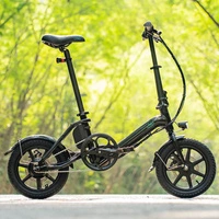 Fiido D3 Pro Mini Foldable Electric Bike - 250W Power | 7.8Ah Battery | 15.5mph Speed | 37mi Range