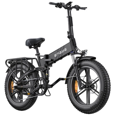 ENGWE Engine Pro 2.0 foldbar elcykel - 1200W effekt | 16Ah batteri | 28mph hastighed | 68mi rækkevidde