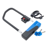 U Lock Oxford Sentry 260 190MM X 110MM D Lock Secure Ebike Eelektrisk scooter SIlver Rating