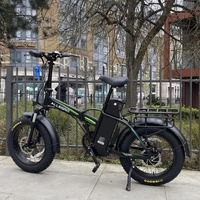 Allegro City Fold foldbar elektrisk cykel - 1000W strøm | 20Ah batteri | 30mph hastighed | 80mi 