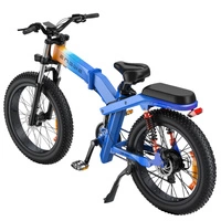 ENGWE X24 foldbar elcykel - 1200W effekt | 29.2Ah batteri | 31mph hastighed | 93mi rækkevidde