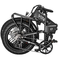 I7 Pro 3.0 foldbar elektrisk cykel - 1200W effekt | 20Ah batteri | 28mph hastighed | 65mi rækkevidde