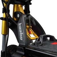 Kaabo Wolf King GTR Electric Elektrisk scooter | Extreme Performance | 4000W ( 13440W Peak) Power | 65mph Speed | 35Ah Battery | 112mi Range | 12-Inch Design | Ultimate Sport Transport